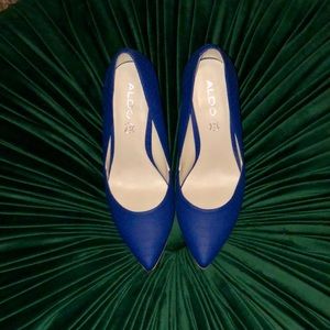 Royal Blue Aldo Kristina Pumps